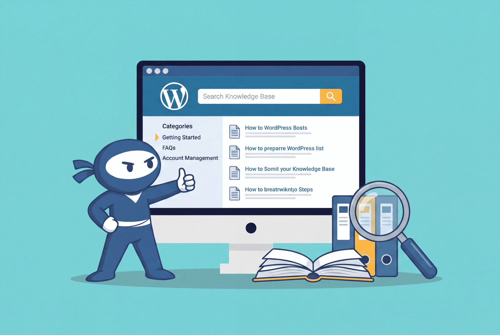 Image showing Creating a Knowledge Base Using WordPress Plugins.png Displaying Creating a Knowledge Base Using WordPress Plugins.