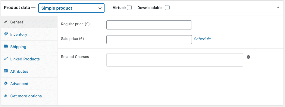 simple product general