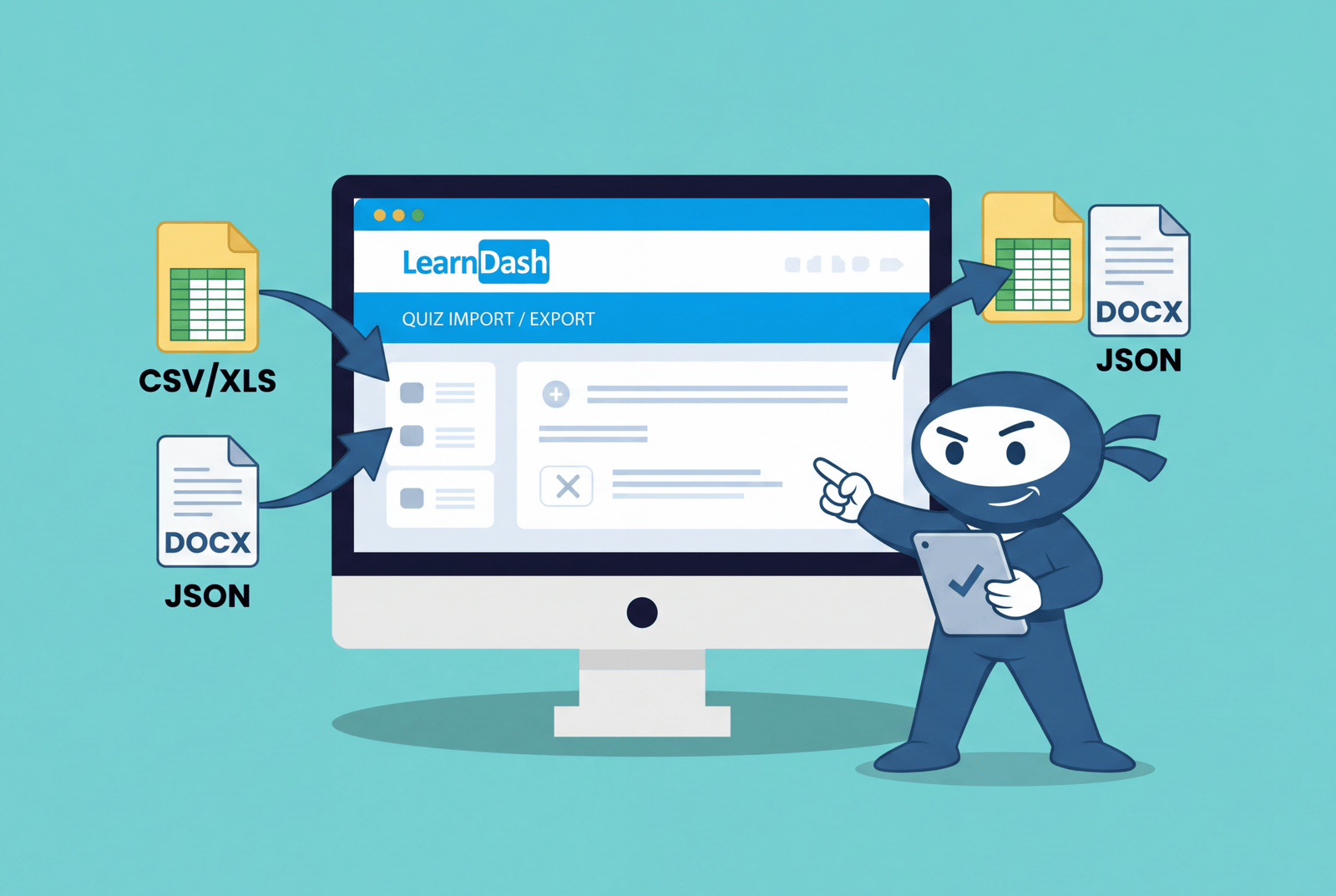 Image showing LearnDash Quiz Import Export: The Complete Guide