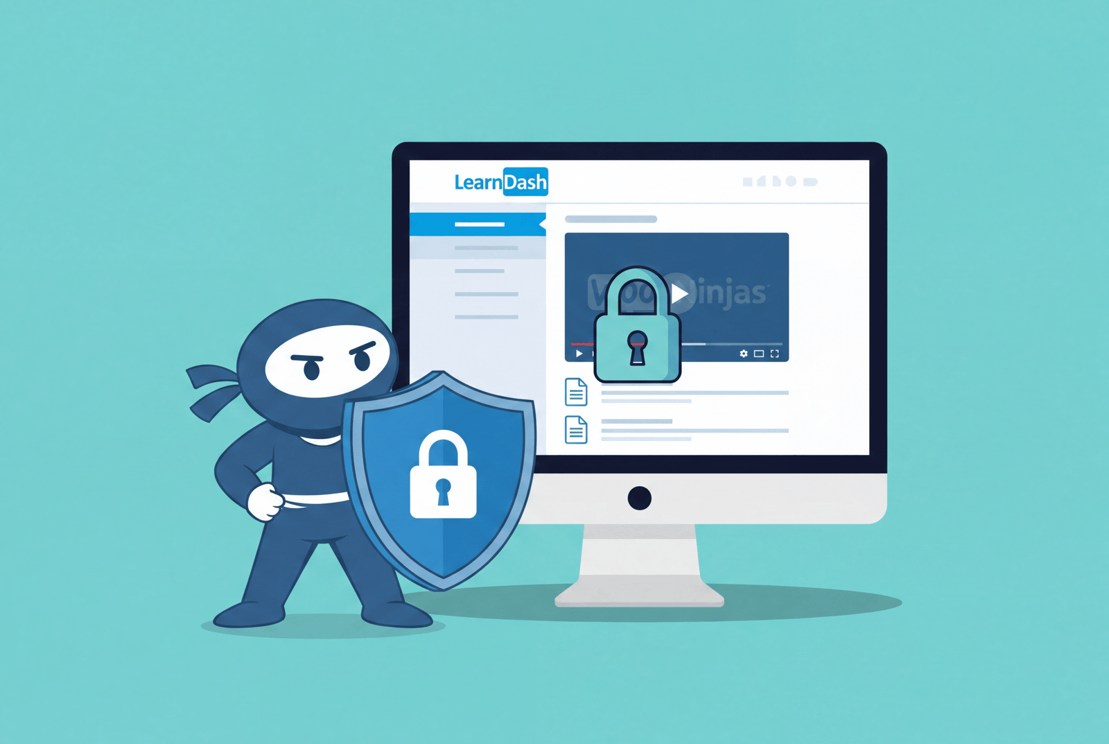 Image showing How-to-Protect-Your-LearnDash-Course-Content-Guide-scaled