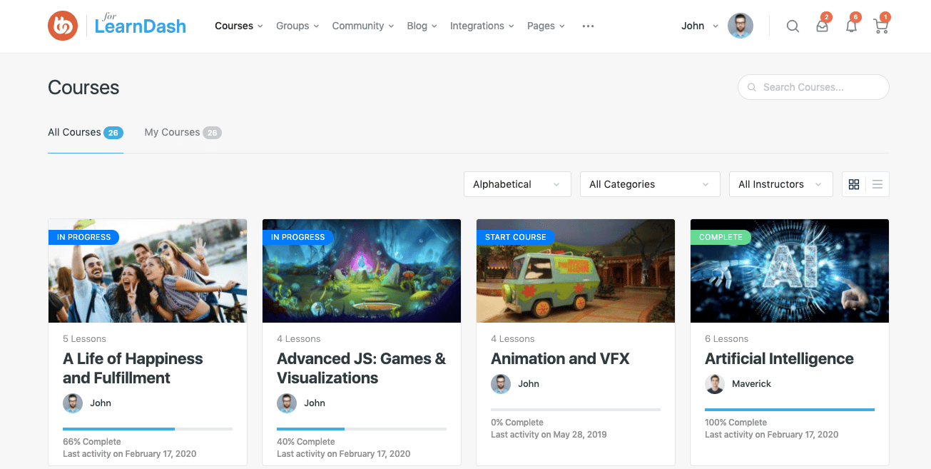 learndash wordpress themes