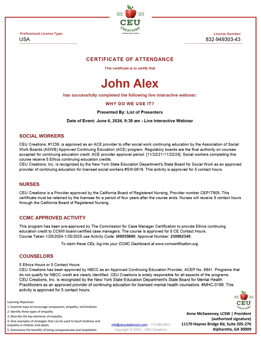 LearnDash Custom Certificate For WooNinjas Custom Development Project