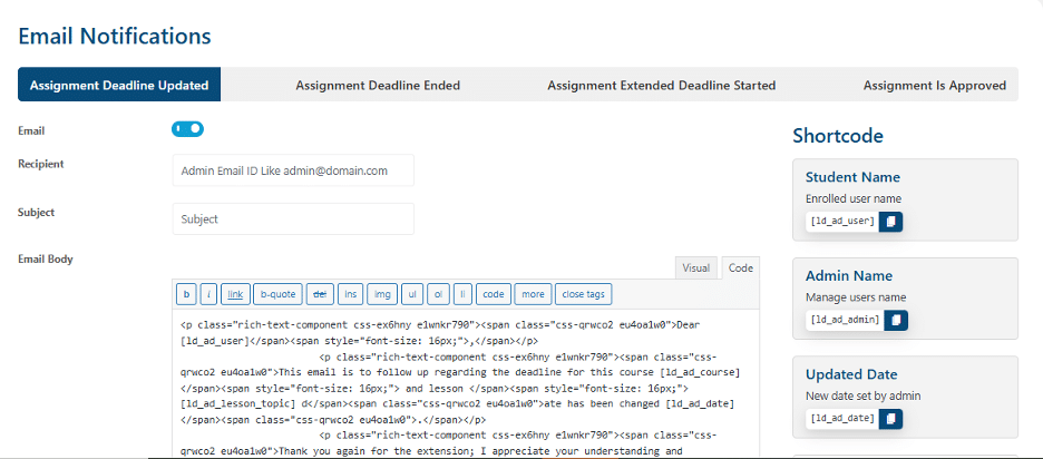 image showing how to set reminders on time.