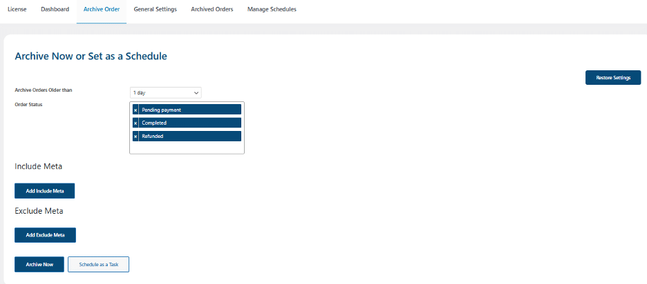 Image showing where you can define filters.
