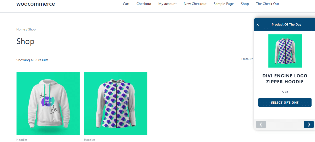 Image showing a woocommerce extension and it's benefits.