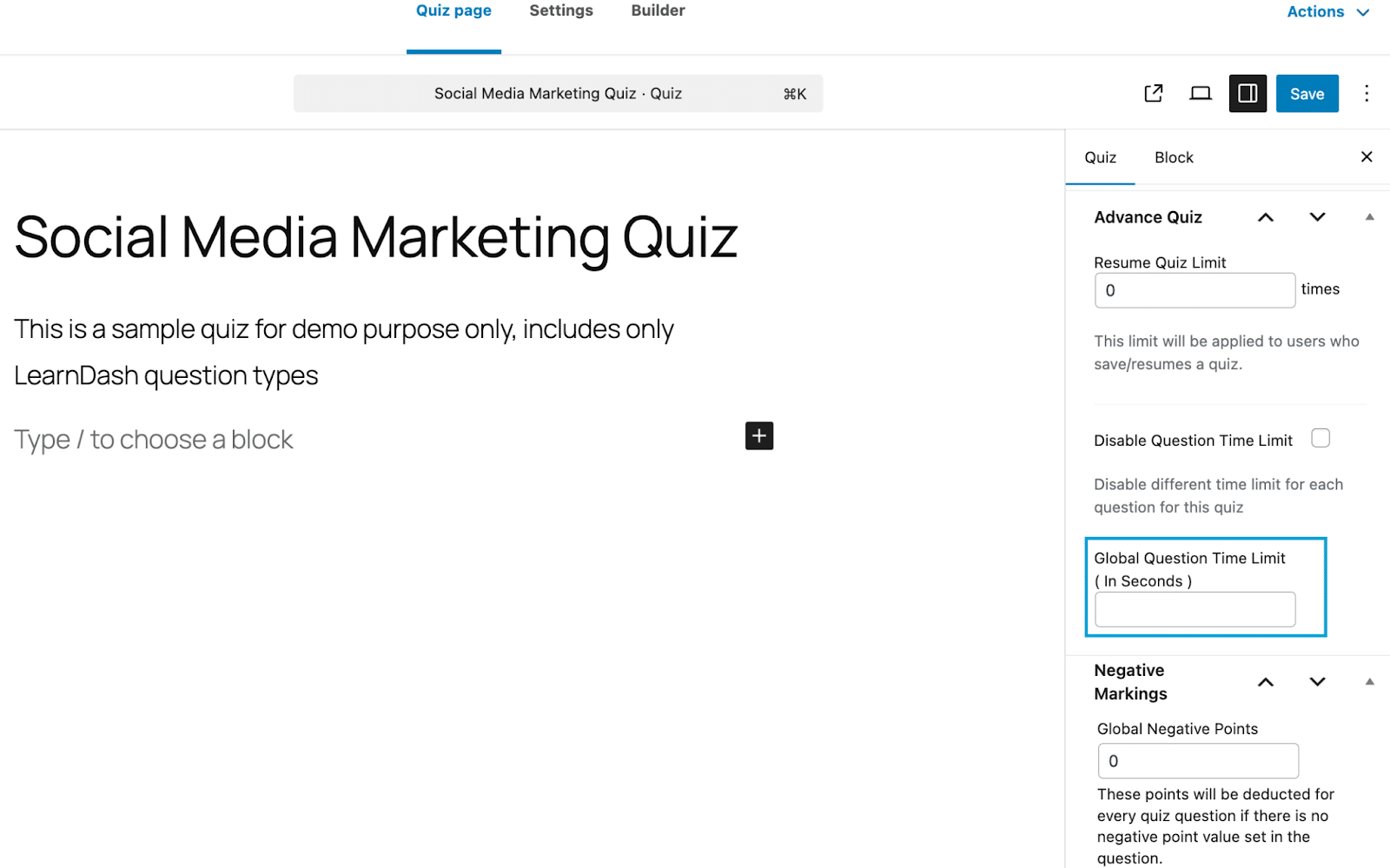 Image showing Social media marketing resume quiz limit. 