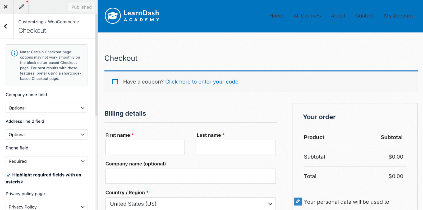 Image showing some of the pros of WooCommerce LearnDash academy.