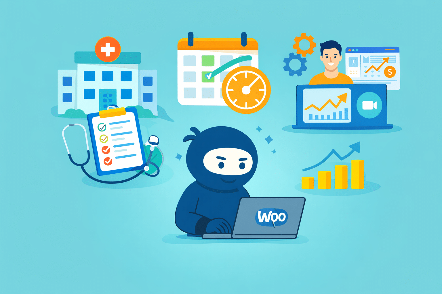 Image showing From Clinics to Coaches: How WooCommerce Bookings Helps Businesses Grow