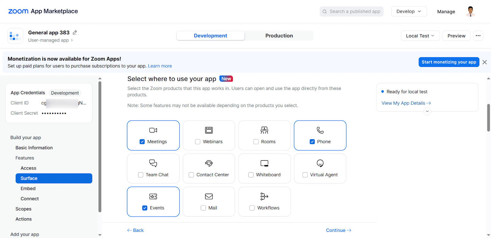 image3-4 Image showing zoom app marketplace.