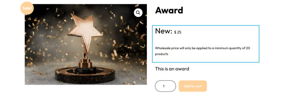 Image showing an award for achievement.