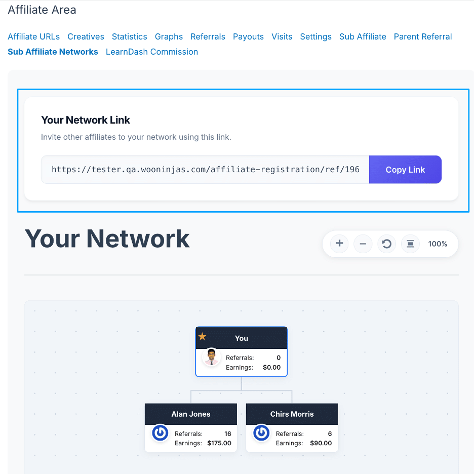 image showing your network link. 