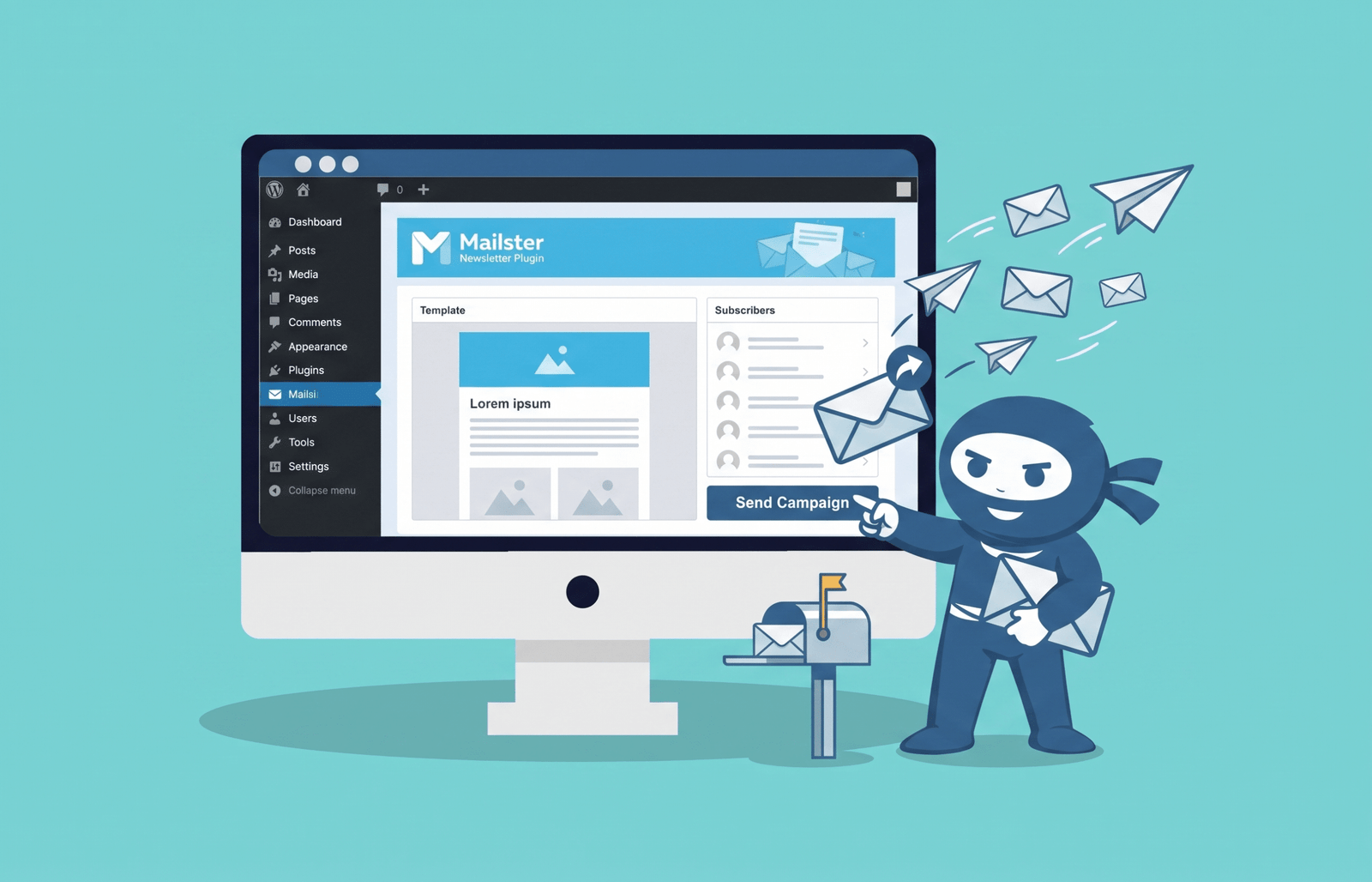 Image showing Mailster Newsletter Plugin for WordPress