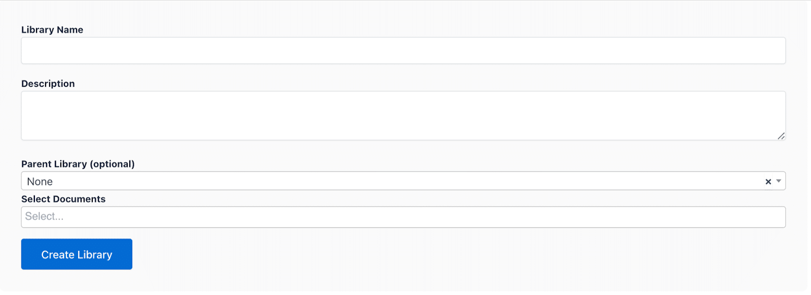 Image showing the Frontend Document Uploads.