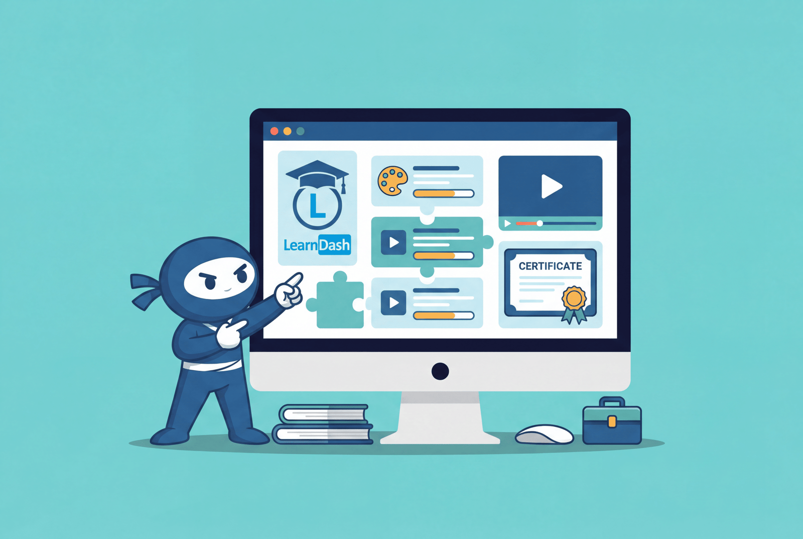 Image showing How to Build an Online Course Website with LearnDash and Kadence Theme