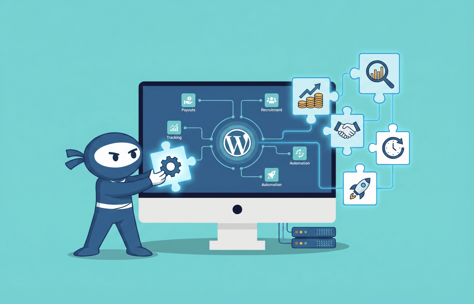 Image showing Top 5 AffiliateWP Add-Ons for Your Affiliate Program