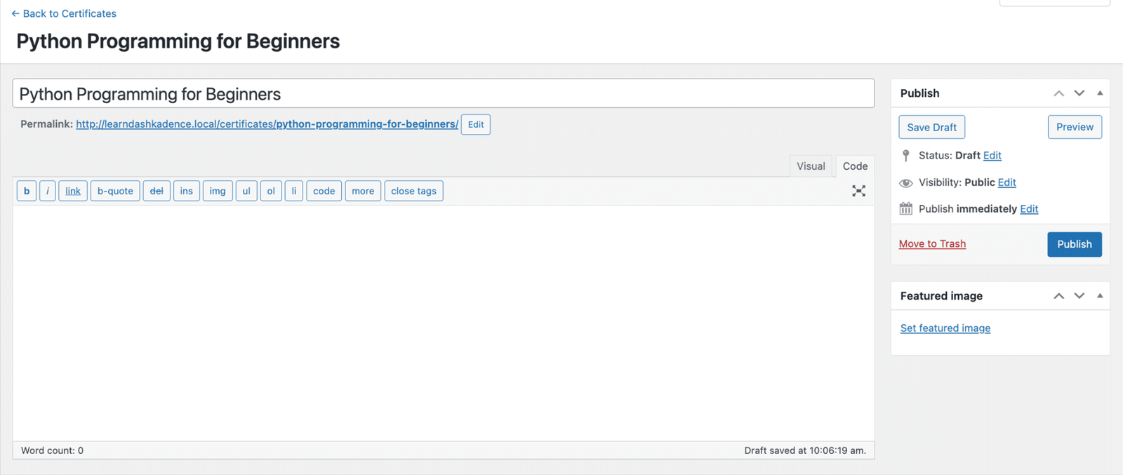 Image showing python programming for beginners.