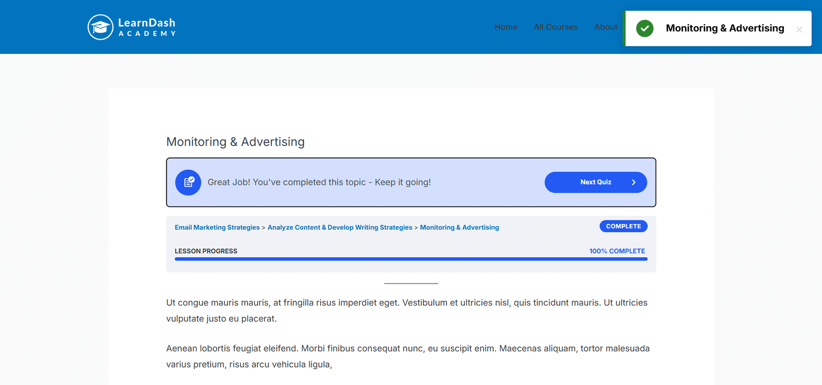 Image showing monitoring and advertising.