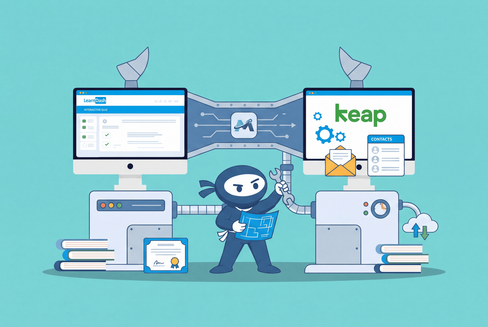 Image showing Building Course Platforms with Keap (Infusionsoft) + LearnDash