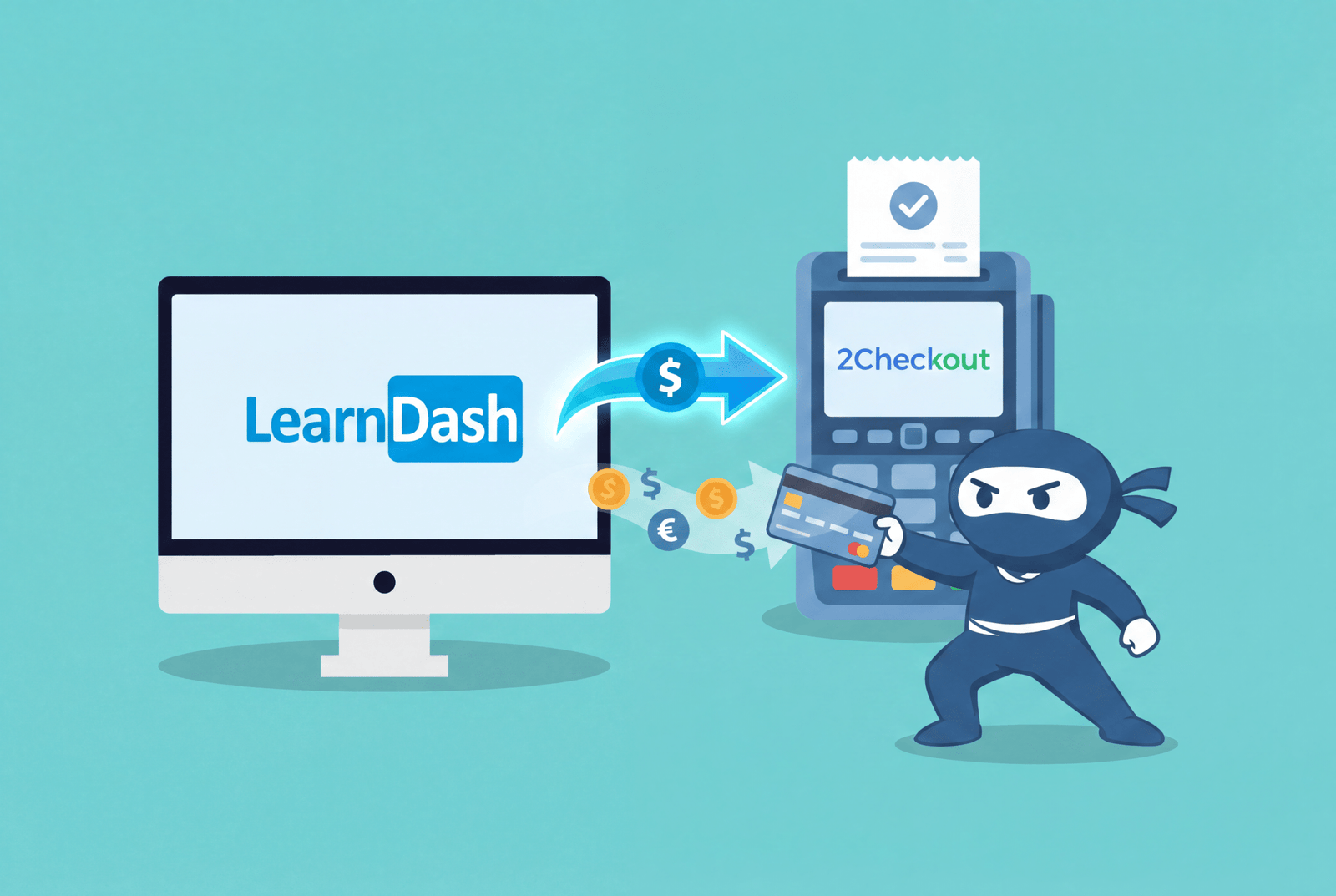 Image showing How to Accept Course Payments in LearnDash Using 2Checkout