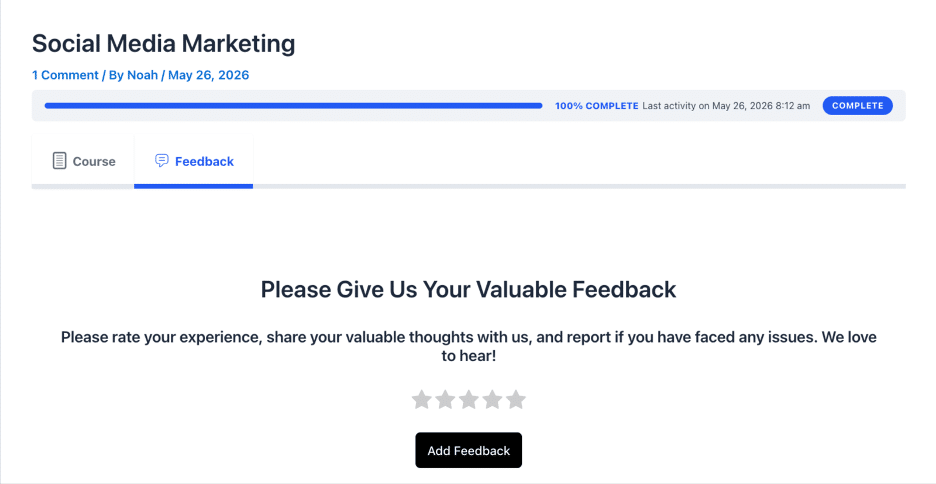 Image showing social media marketing comments.