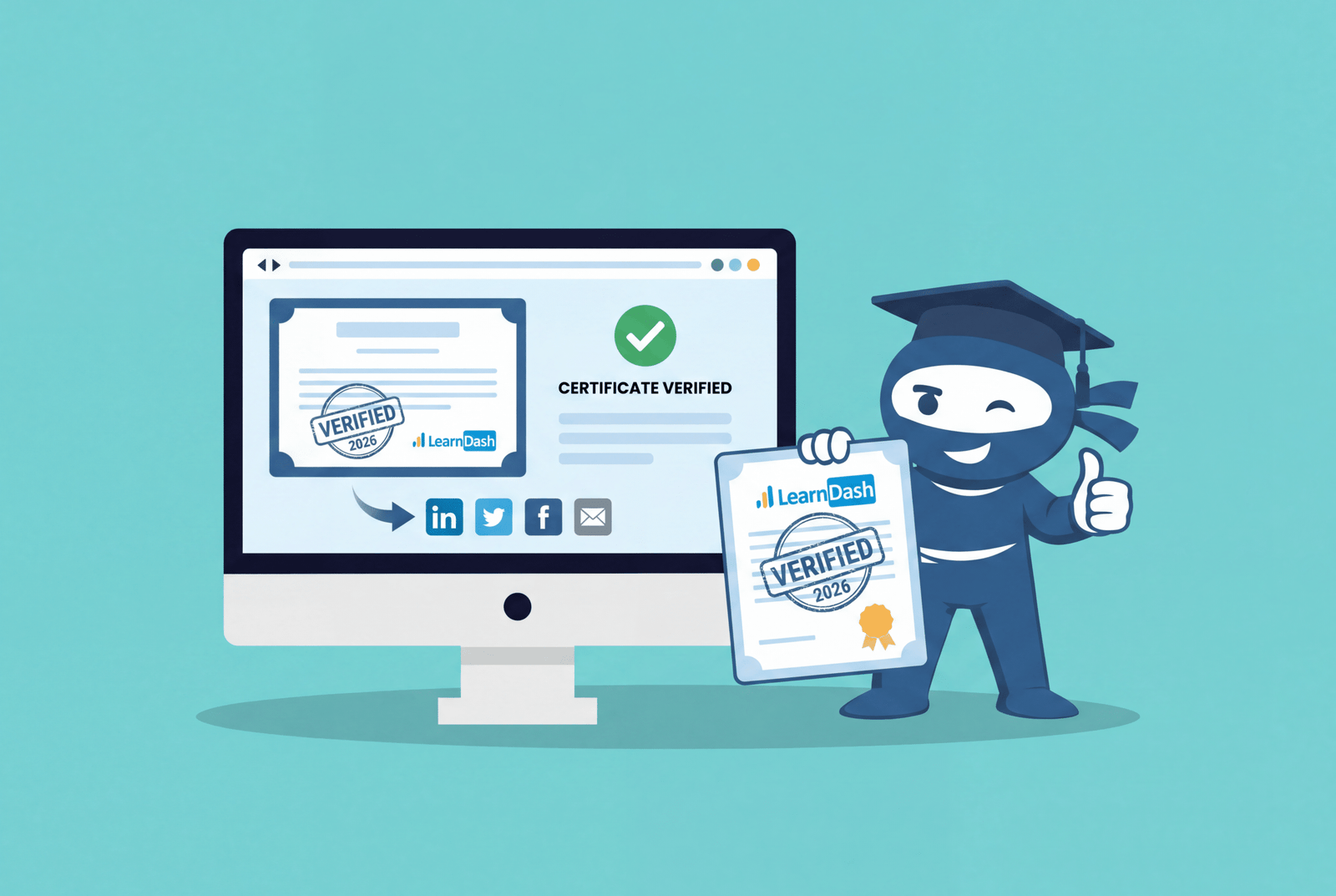 LearnDash Certificate Verify & Share Add-on: Turn Certificates into Proof That Travels