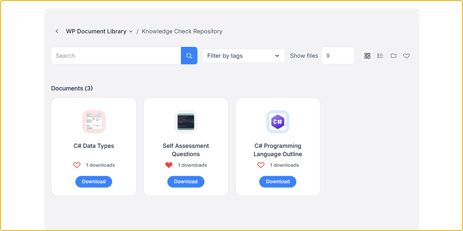 Multiple document layout options screenshot