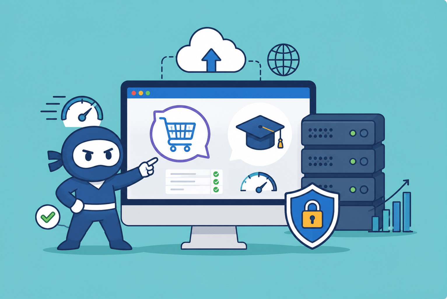 Image showing Best WordPress Hosting for WooCommerce & LearnDash in 2026