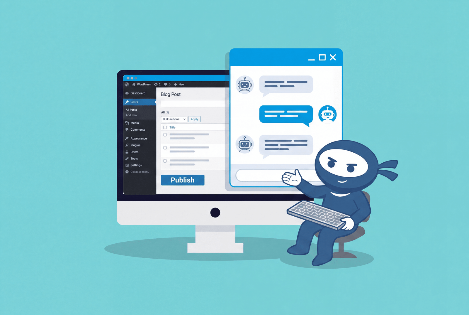 Image showing How to Publish & Manage Blog Posts by Using WordPress MCP Plugin