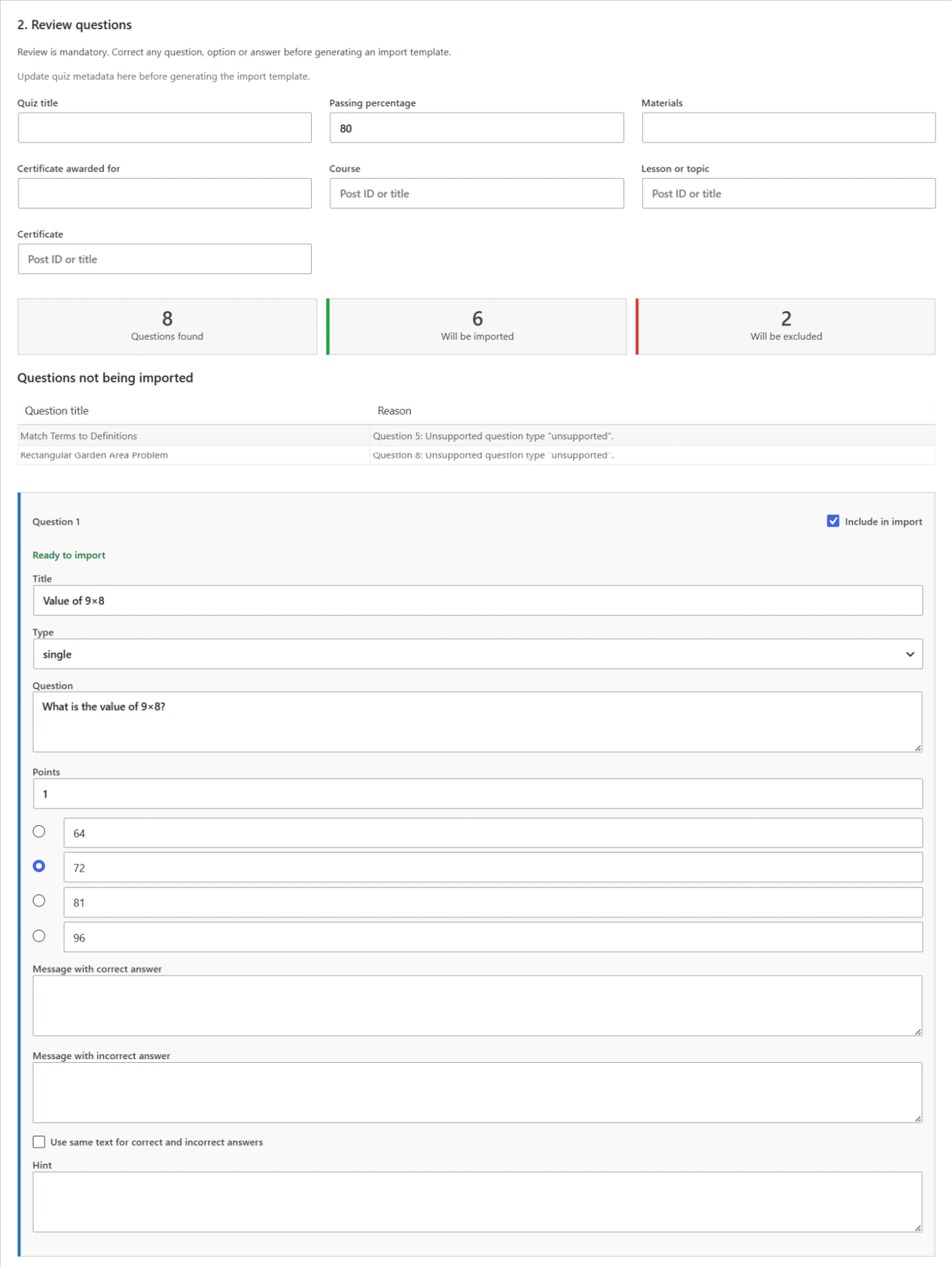 Image showing review questions.