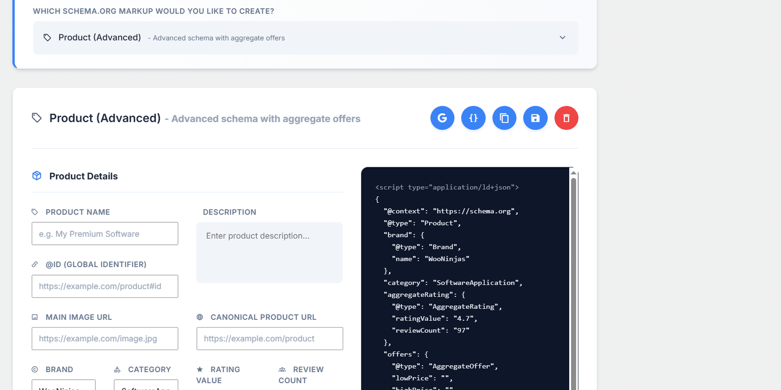 Product Screenshot