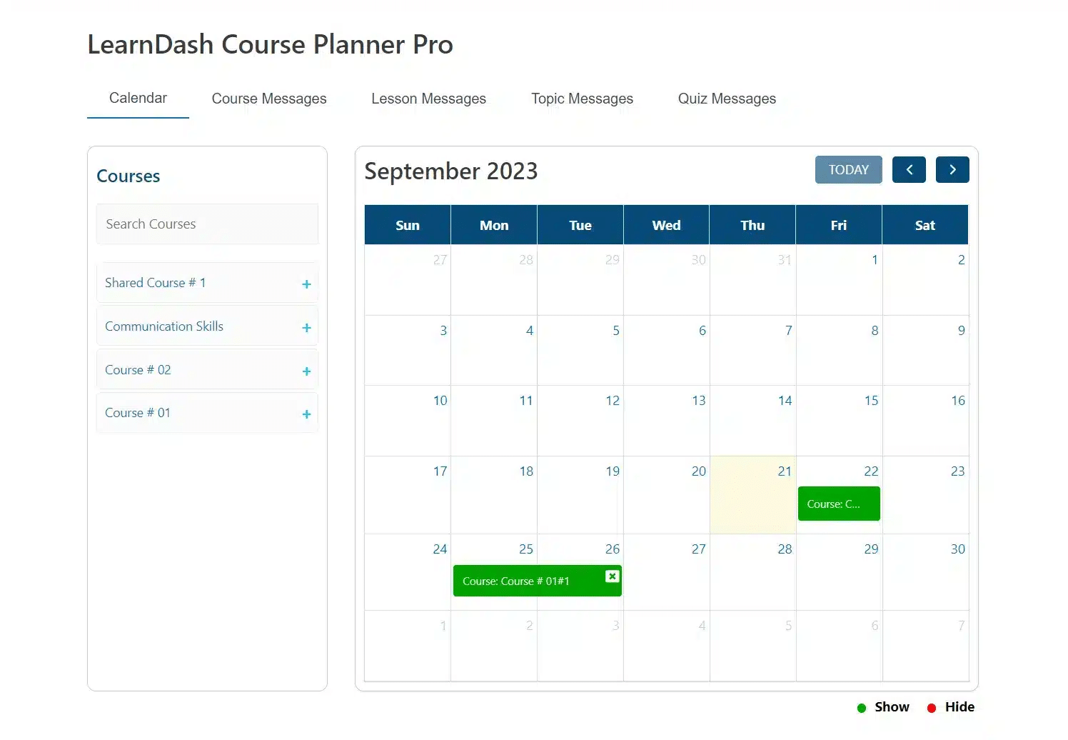 Product Screenshot