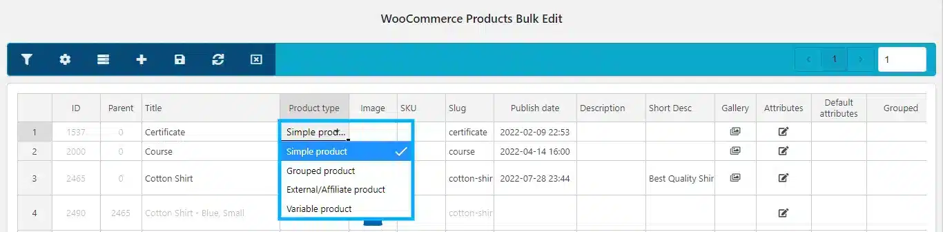 Product Screenshot