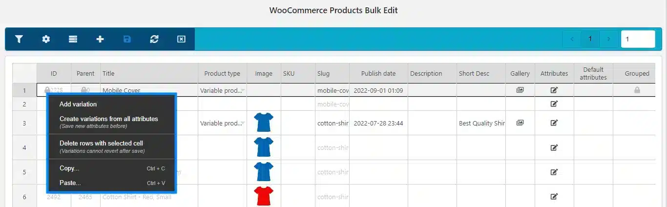 Product Screenshot