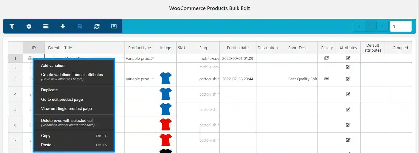 Product Screenshot